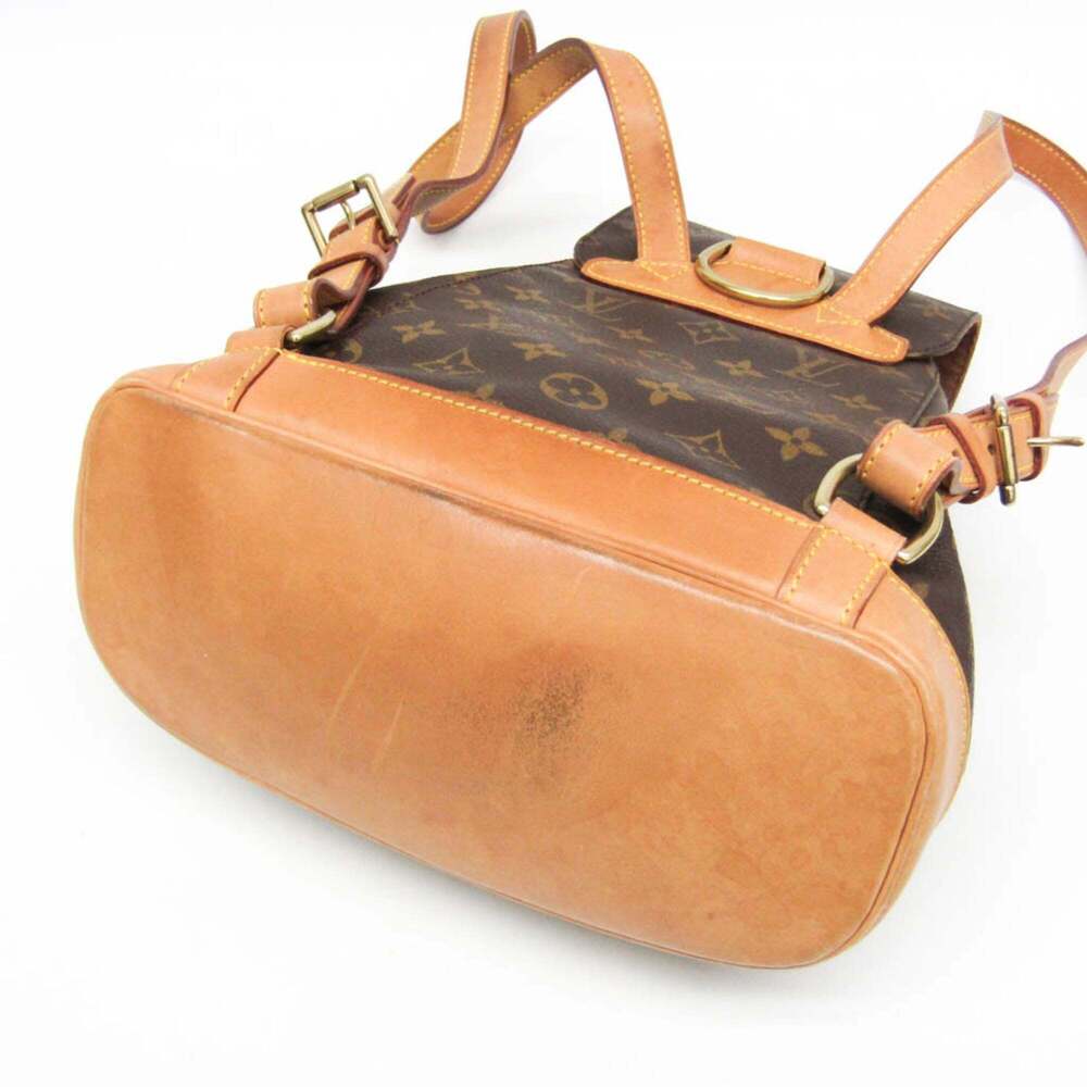 LOUIS VUITTON Authentic Brown Monogram Backpack - Picture 4 of 14
